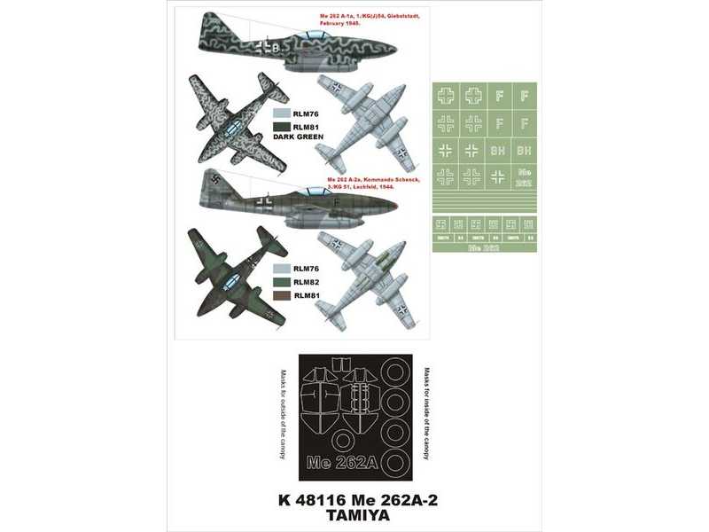 Me-262A-2 Tamiya - zdjęcie 1