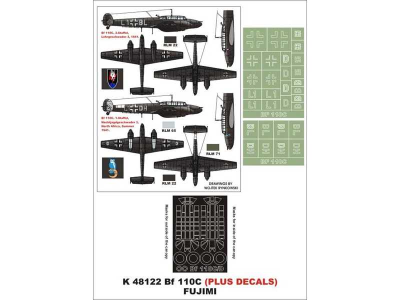 Bf 110C Fujimi - zdjęcie 1 Bf 110C Fujimi - zdjęcie 1