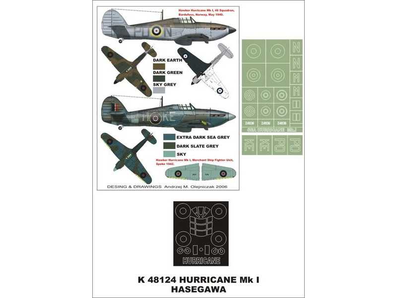 Sea Hurricane Mk I Hasegawa - zdjęcie 1 Sea Hurricane Mk I Hasegawa - zdjęcie 1