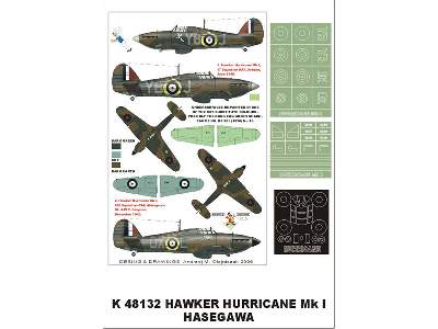 HAWKER HURRICANE Mk I  HASEGAWA - zdjęcie 1