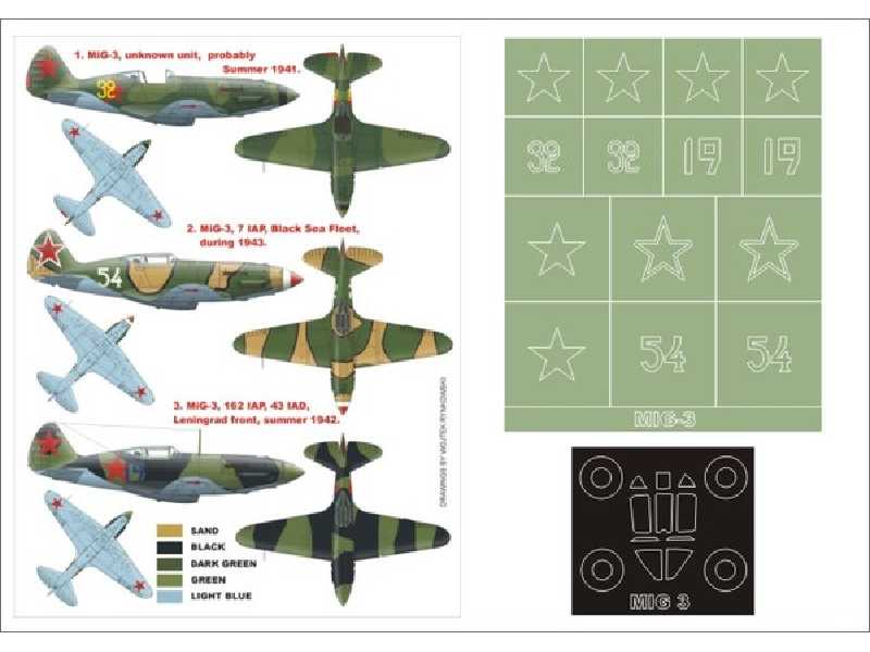 MiG-3 ICM - zdjęcie 1 MiG-3 ICM - zdjęcie 1