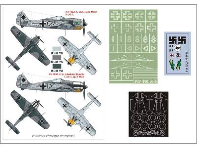 Fw 190A-4 HASEGAWA - zdjęcie 1