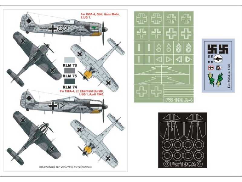Fw 190A-4 HASEGAWA - zdjęcie 1 Fw 190A-4 HASEGAWA - zdjęcie 1