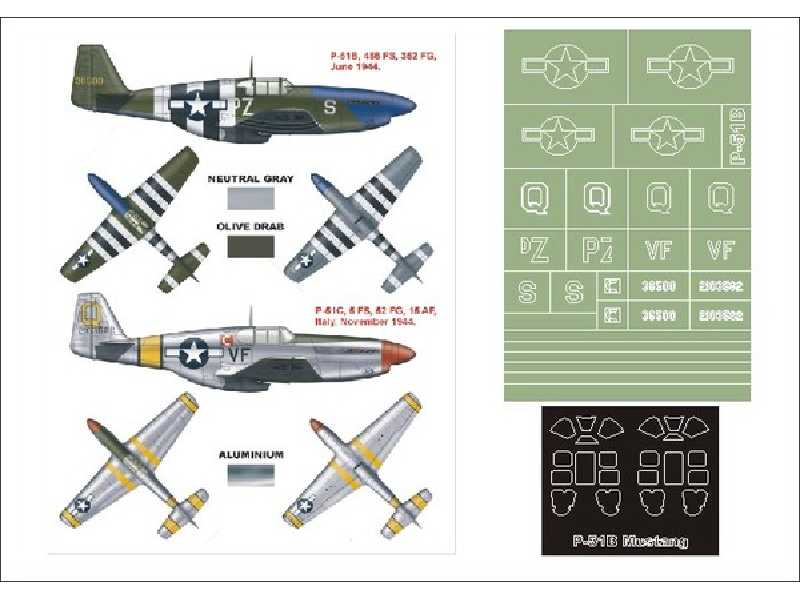 P-51B Mustang Tamiya - zdjęcie 1 P-51B Mustang Tamiya - zdjęcie 1