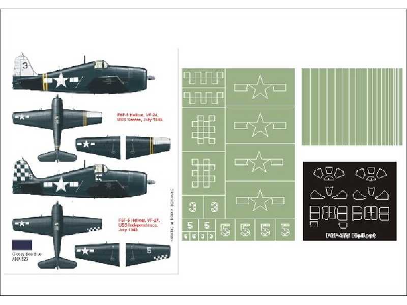 F6F-5 Hellcat HASEGAWA - zdjęcie 1