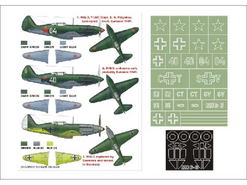 MiG 3 (early) Trumpeter - zdjęcie 1 MiG 3 (early) Trumpeter - zdjęcie 1