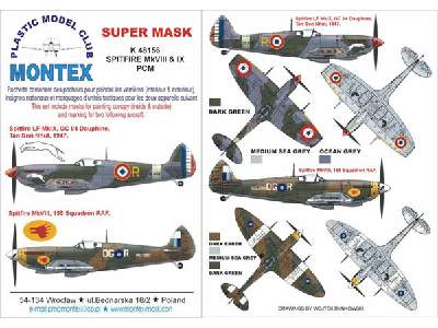 Spitfire MK VIII &amp; IX HASEGAWA - zdjęcie 1