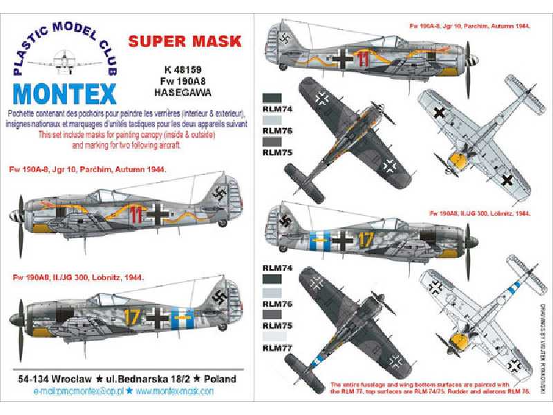 Fw 190A8 (snake) Tamiya - zdjęcie 1 Fw 190A8 (snake) Tamiya - zdjęcie 1