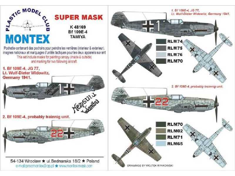 Bf 109E-4 Tamiya - zdjęcie 1 Bf 109E-4 Tamiya - zdjęcie 1