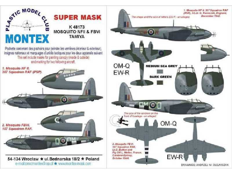 DH 98 MOSQUITO NF II & VI Tamiya - zdjęcie 1 DH 98 MOSQUITO NF II & VI Tamiya - zdjęcie 1