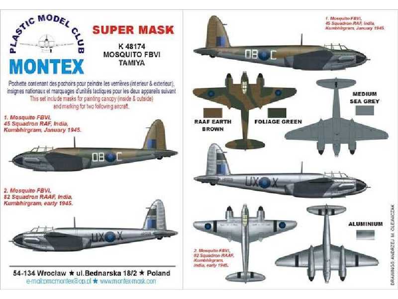 DH 98 MOSQUITO VI Tamiya - zdjęcie 1 DH 98 MOSQUITO VI Tamiya - zdjęcie 1