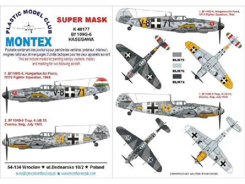 Bf 109G-6 HASEGAWA - zdjęcie 1 Bf 109G-6 HASEGAWA - zdjęcie 1