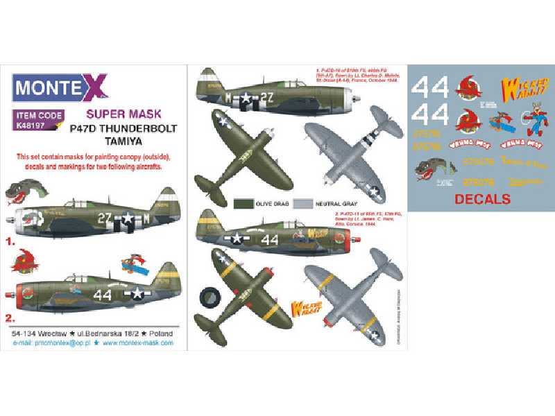 P-47D RAZORBACK TAMIYA - zdjęcie 1