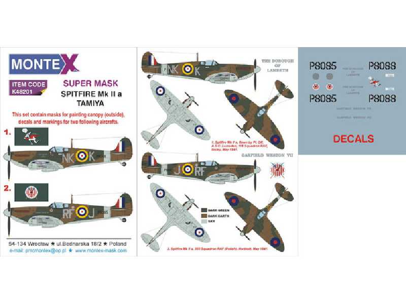 SPITFIRE MK II a TAMIYA - zdjęcie 1 SPITFIRE MK II a TAMIYA - zdjęcie 1