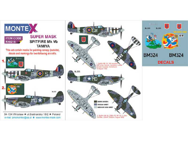 SPITFIRE Mk Vb TAMIYA - zdjęcie 1 SPITFIRE Mk Vb TAMIYA - zdjęcie 1