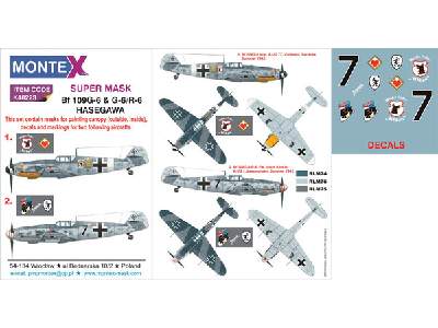 Bf 109G-6 &amp; G-6/R-6 HASEGAWA - zdjęcie 1