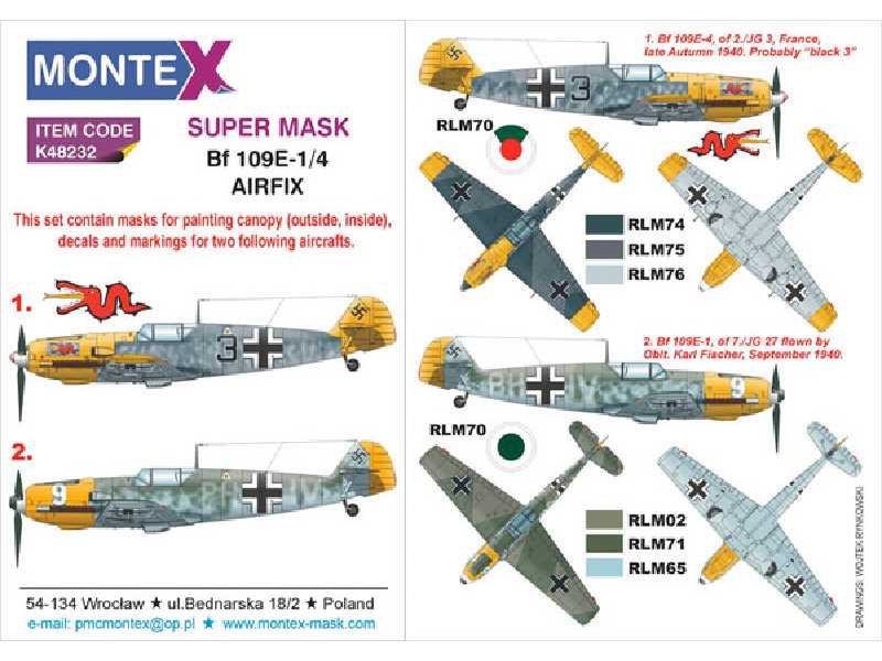 Bf 109E-1/4 AIRFIX - zdjęcie 1