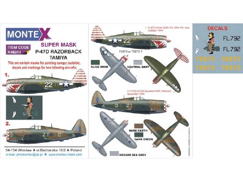 P-47D RAZORBACK TAMIYA - zdjęcie 1 P-47D RAZORBACK TAMIYA - zdjęcie 1