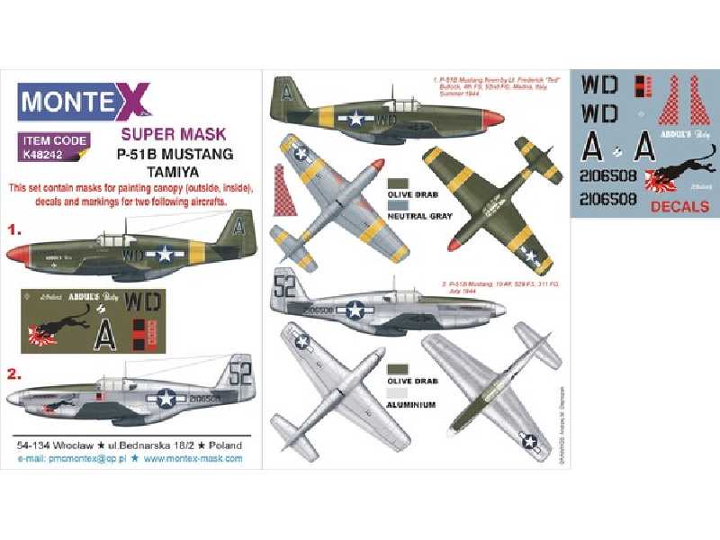 P-51B MUSTANG TAMIYA - zdjęcie 1 P-51B MUSTANG TAMIYA - zdjęcie 1