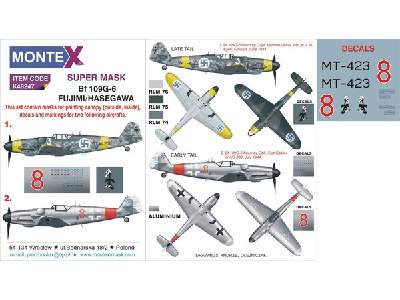 Bf 109G-6 HASEGAWA - zdjęcie 1