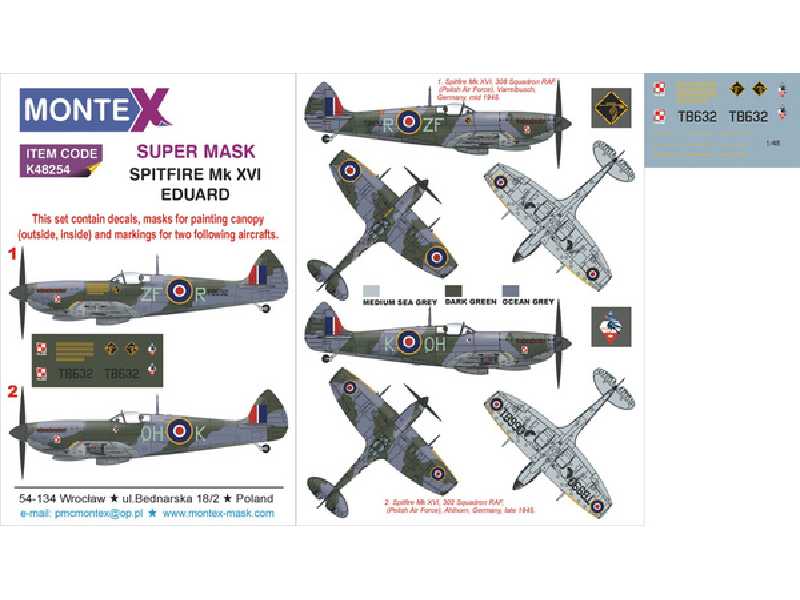Spitfire Mk XVI (Eduard) - zdjęcie 1 Spitfire Mk XVI (Eduard) - zdjęcie 1