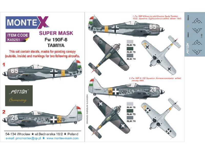 Fw 190F-8 (Tamiya) - zdjęcie 1