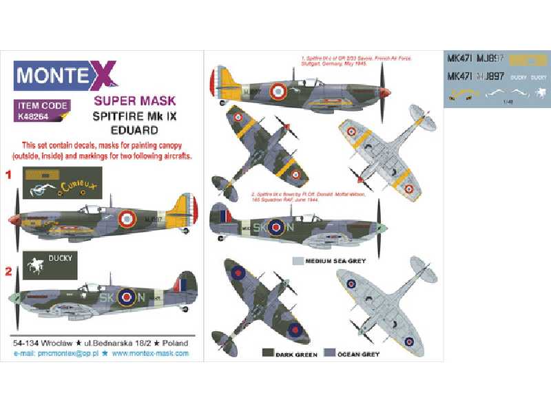 Spitfire Mk IX (Eduard) - zdjęcie 1 Spitfire Mk IX (Eduard) - zdjęcie 1