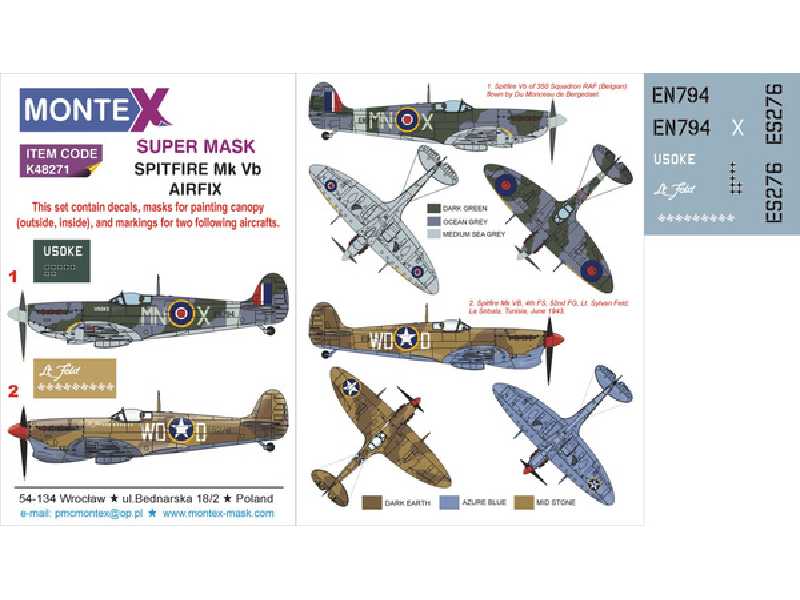 Spitfire Mk.Vb TAMIYA - zdjęcie 1 Spitfire Mk.Vb TAMIYA - zdjęcie 1