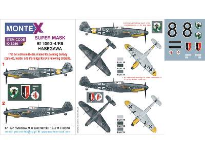 Bf 109G-4 HASEGAWA - zdjęcie 1