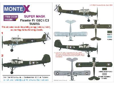 Fi 156C STORCH TAMIYA - zdjęcie 1