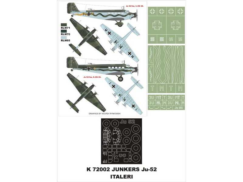 Ju 52 Italeri - zdjęcie 1 Ju 52 Italeri - zdjęcie 1
