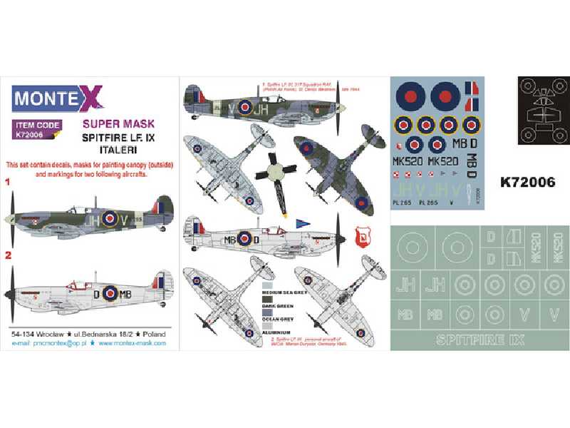 Spitfire Mk.I  Mk IX  (Sword) - zdjęcie 1