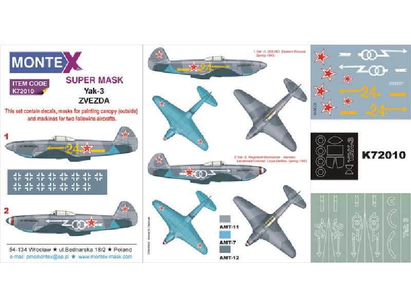 Yak-3 (Zvezda) - zdjęcie 1 Yak-3 (Zvezda) - zdjęcie 1