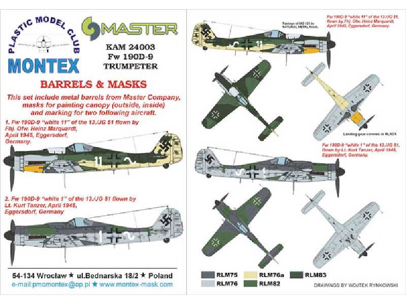 Fw 190D-9 TRUMPETER - zdjęcie 1 Fw 190D-9 TRUMPETER - zdjęcie 1