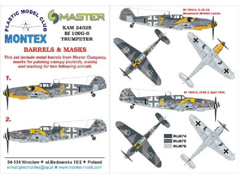 Bf 109G-6 TRUMPETER - zdjęcie 1