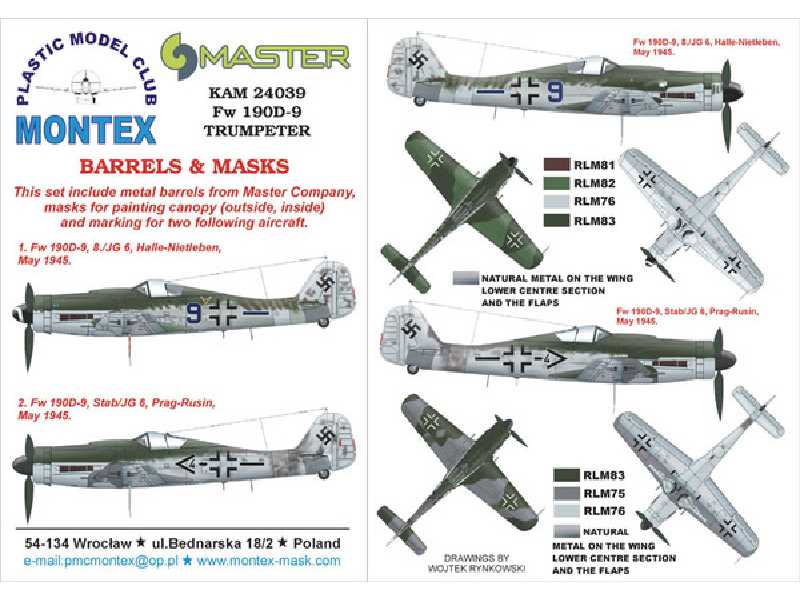 Fw 190D-9 TRUMPETER - zdjęcie 1 Fw 190D-9 TRUMPETER - zdjęcie 1