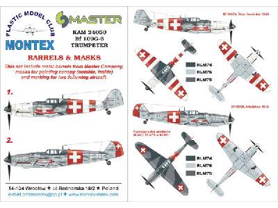 Bf 109G-6 TRUMPETER - zdjęcie 1