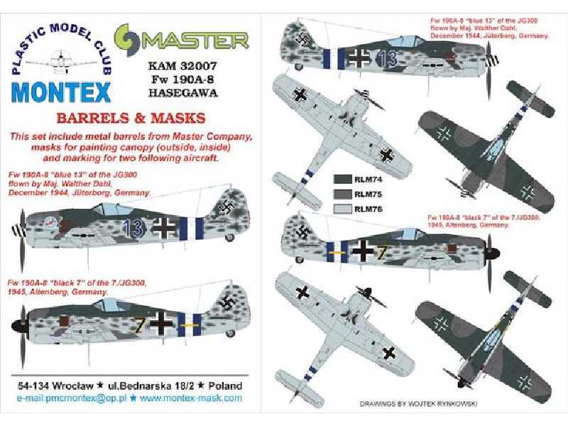 Fw 190 A 8 Hasegawa - zdjęcie 1