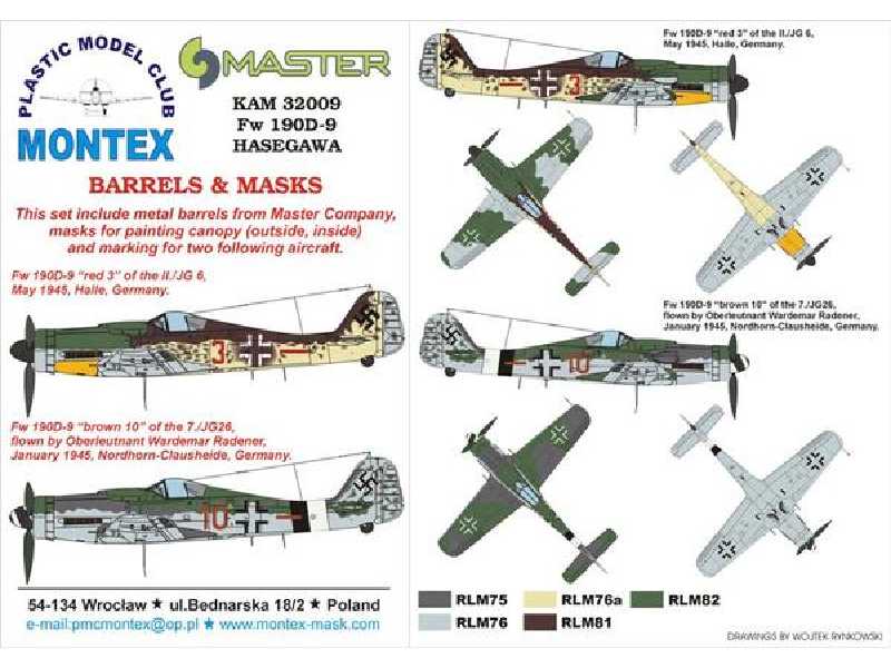 Fw-190 D-9 Hasegawa - zdjęcie 1 Fw-190 D-9 Hasegawa - zdjęcie 1