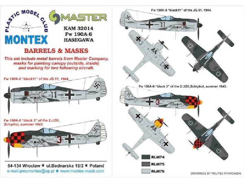 Fw-190 A-6 Hasegawa - zdjęcie 1 Fw-190 A-6 Hasegawa - zdjęcie 1