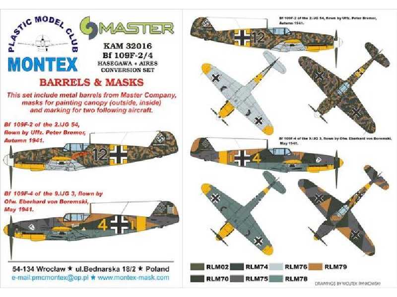 Bf 109F-4 HASEG + AIRES - zdjęcie 1