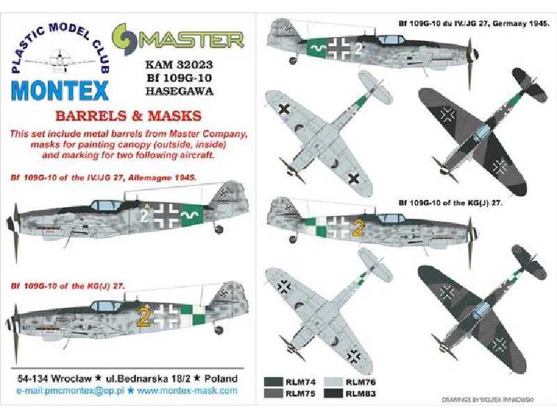 Bf-109G-10 Hasegawa - zdjęcie 1 Bf-109G-10 Hasegawa - zdjęcie 1