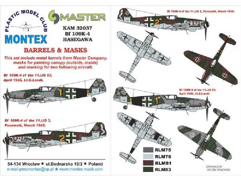 Bf 109 K-4 Hasegawa - zdjęcie 1