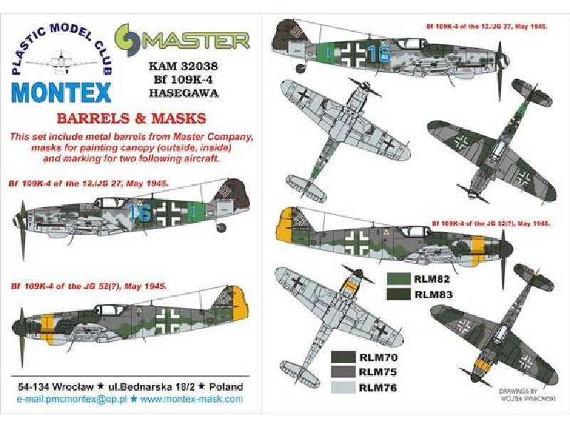 Bf 109 K-4 Hasegawa - zdjęcie 1 Bf 109 K-4 Hasegawa - zdjęcie 1