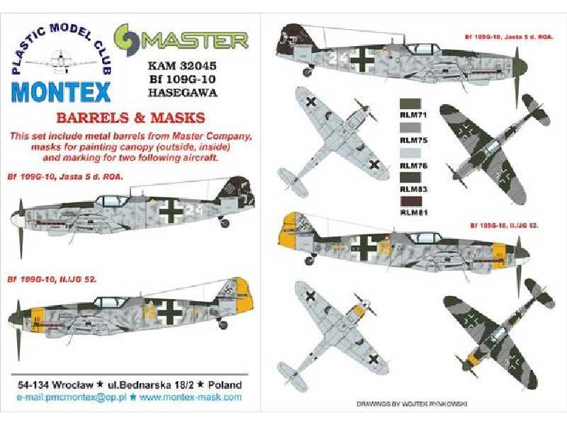 Bf 109G-10 Hasegawa - zdjęcie 1