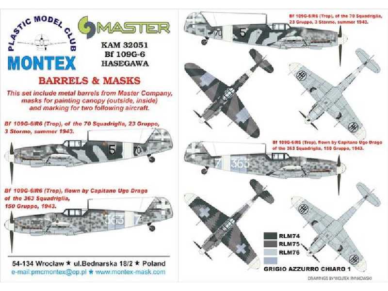 Bf 109G-6 (Italy) Hasegawa - zdjęcie 1