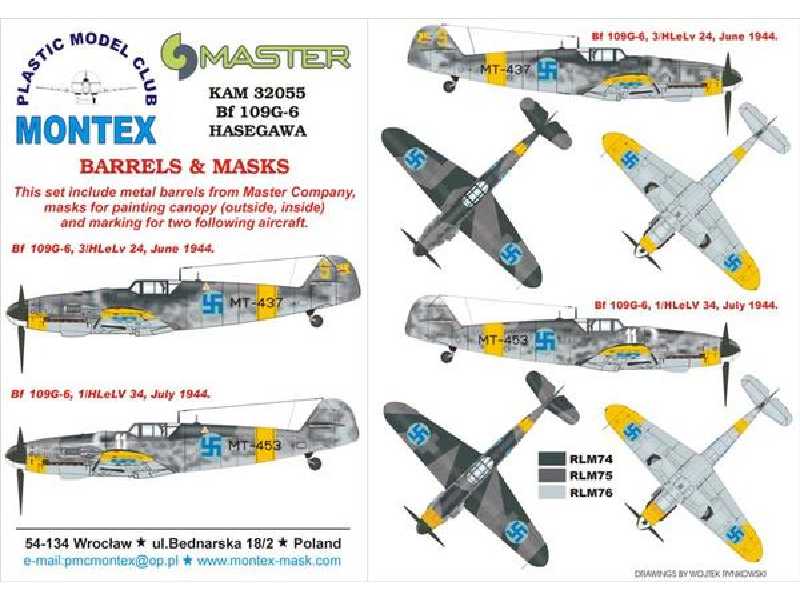 Bf-109G6 (FINLAND) Hasegawa - zdjęcie 1 Bf-109G6 (FINLAND) Hasegawa - zdjęcie 1