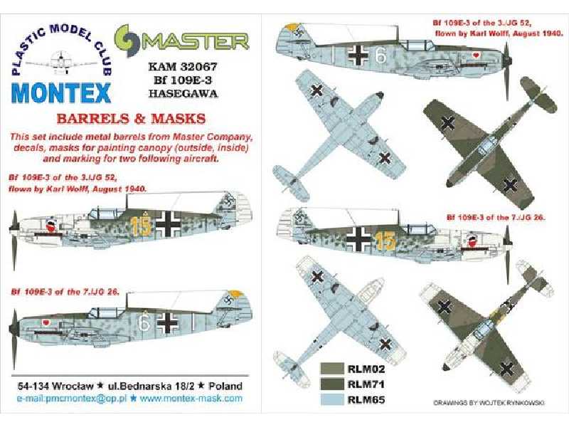 Bf 109E3 Hasegawa - zdjęcie 1