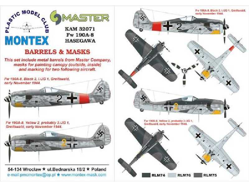 Fw 190A-8 Hasegawa - zdjęcie 1 Fw 190A-8 Hasegawa - zdjęcie 1