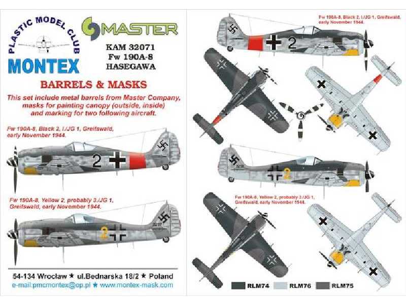 Fw 190A-8 Hasegawa - zdjęcie 1